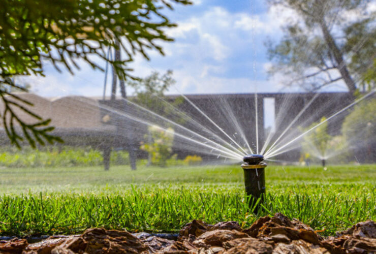 irrigation system installation