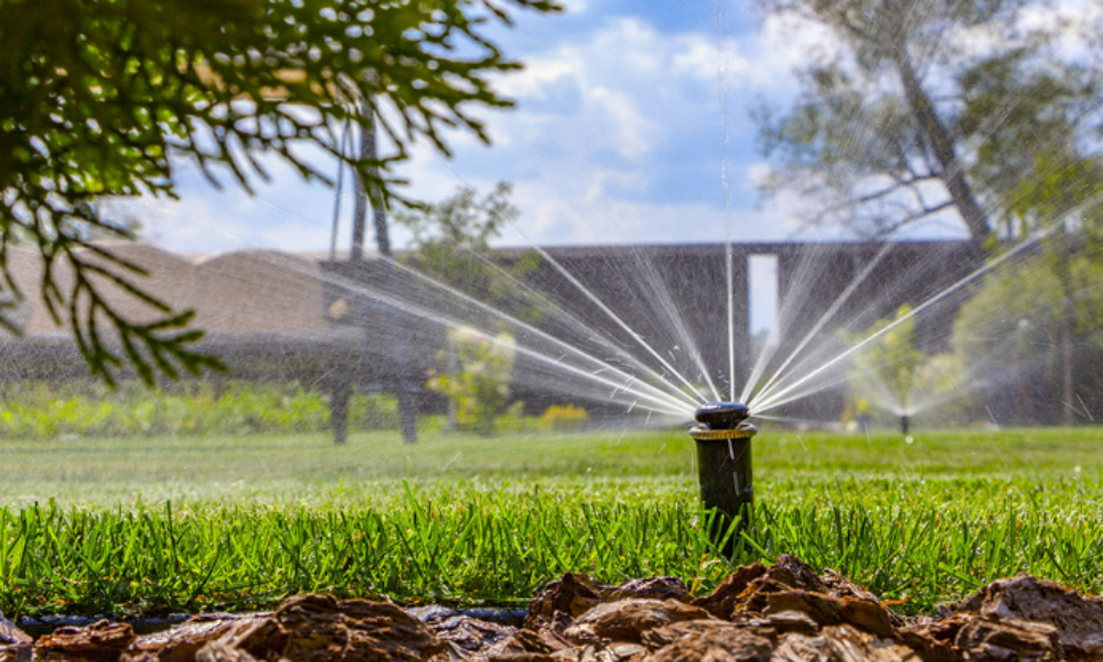 irrigation system installation